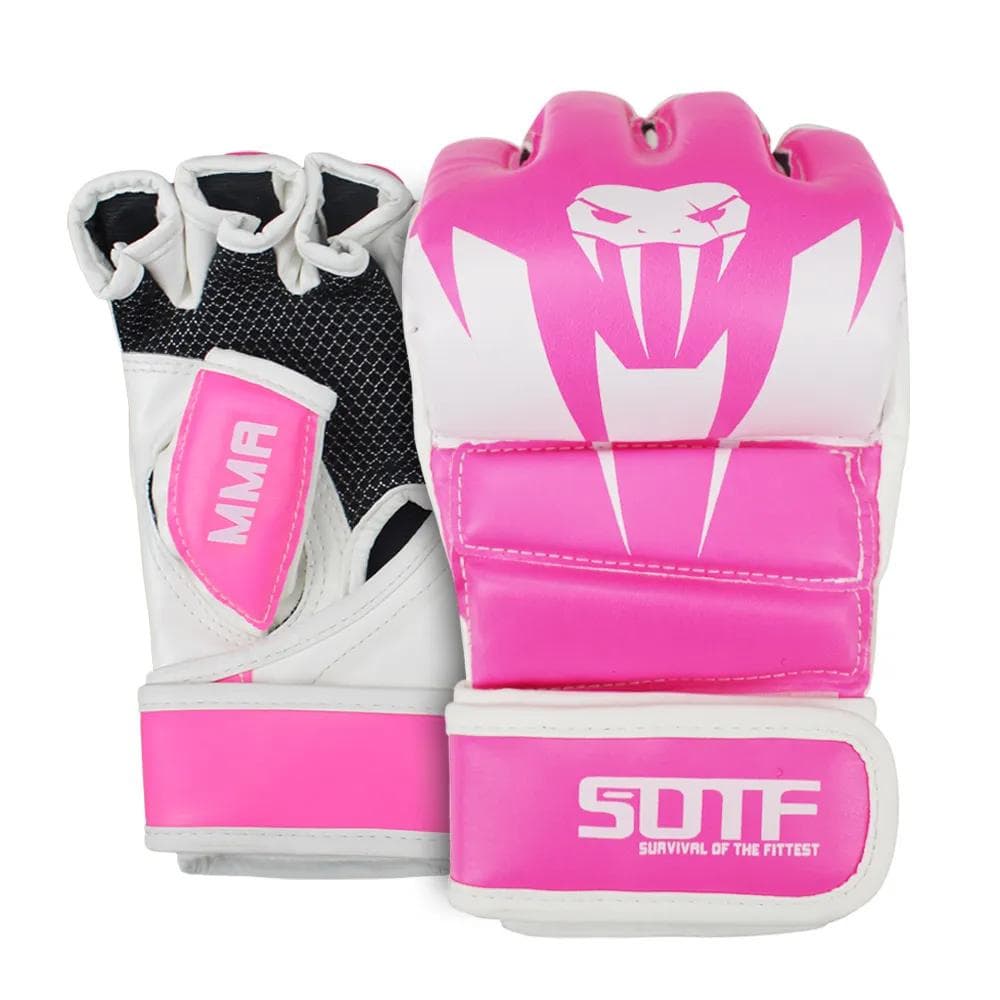 Mitaines MMA rose