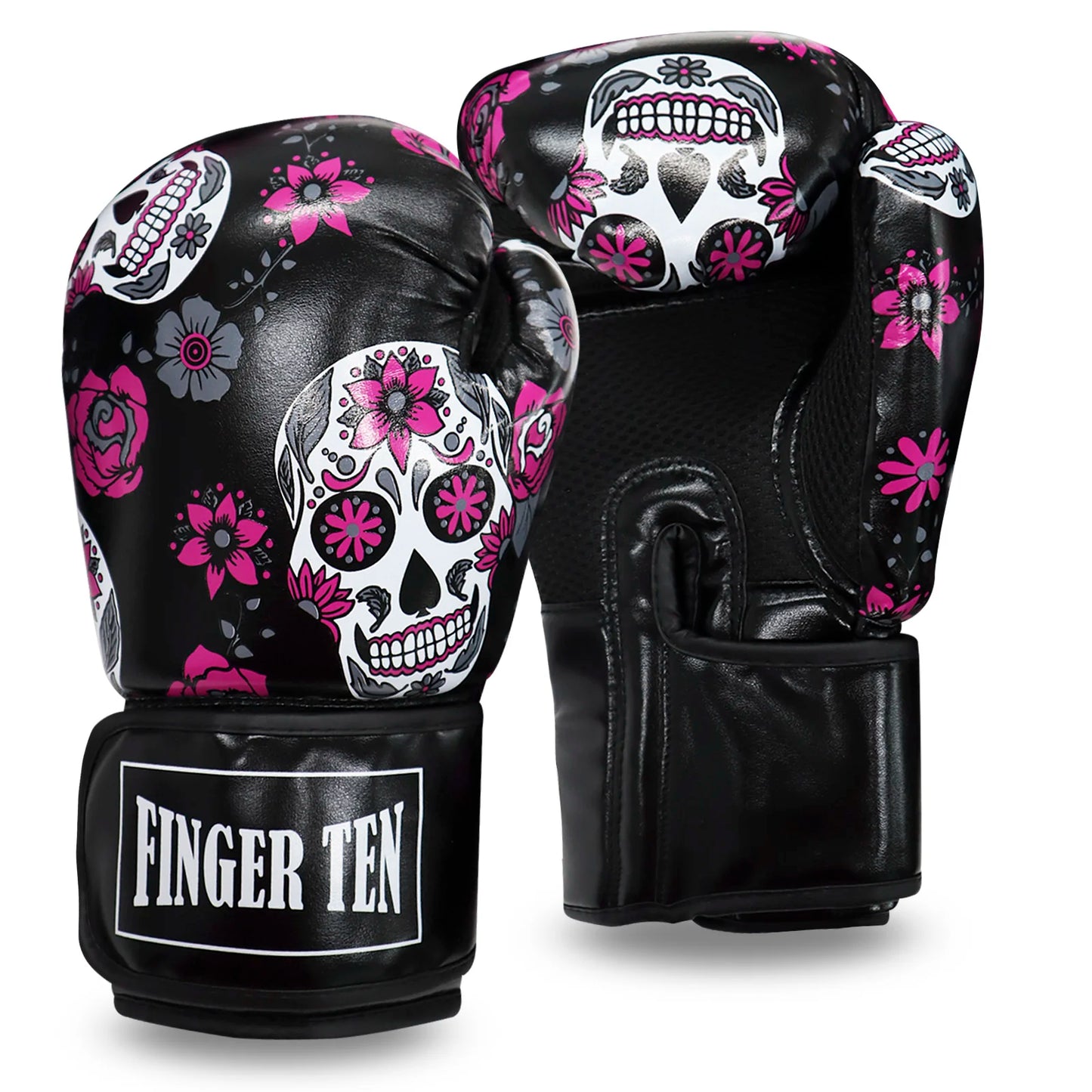 Gants boxe noir femme